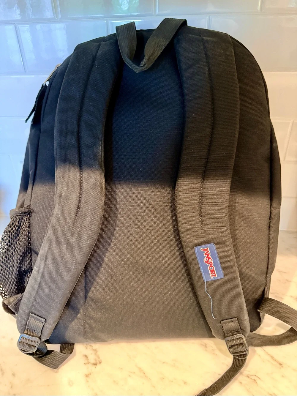 Jansport Black Classic Front-Zip Backpack